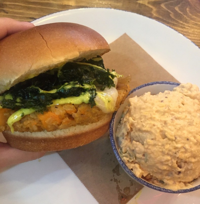 Sweet Potato Burger, Brewdog